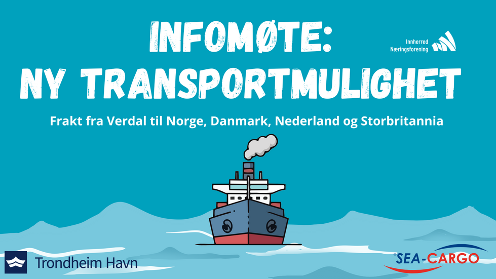 Infomøte: Hør om nye transportmuligheter til og fra Verdal med båt